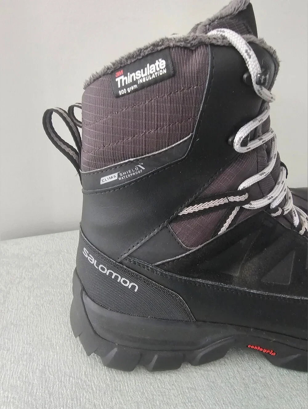 SALOMON Chalten TS Clima Shield Mens Winter Boots - Size 10